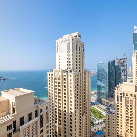 Luxury Jbr - Full Sea View - Free 5* Beach Resorts Access 두바이 외부 사진