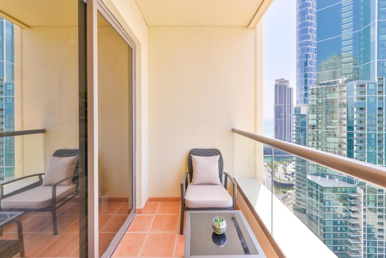 Luxury Jbr - Full Sea View - Free 5* Beach Resorts Access 두바이 외부 사진
