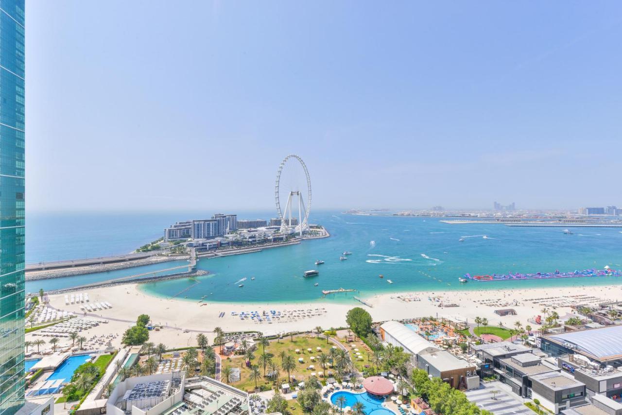 Luxury Jbr - Full Sea View - Free 5* Beach Resorts Access 두바이 외부 사진