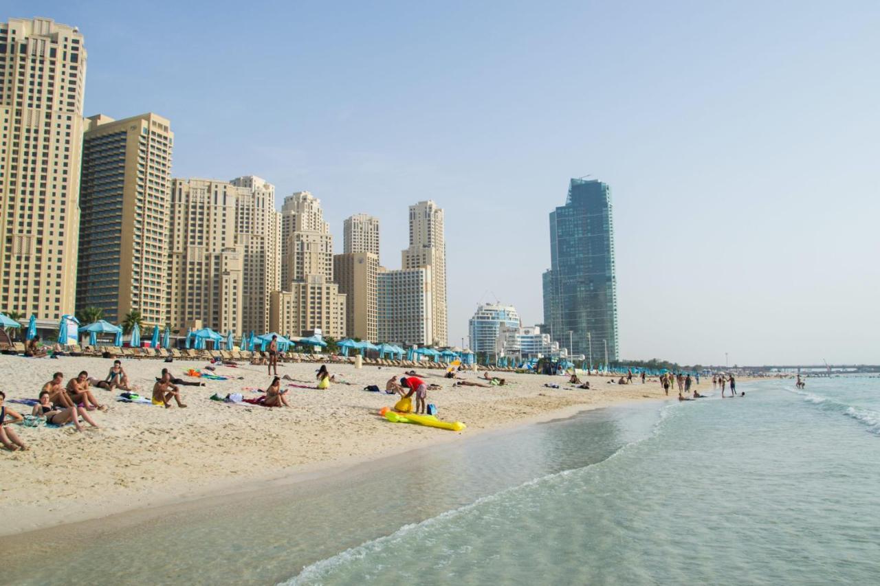 Luxury Jbr - Full Sea View - Free 5* Beach Resorts Access 두바이 외부 사진