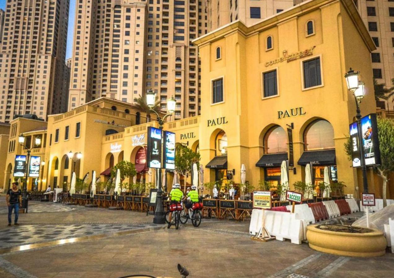 Luxury Jbr - Full Sea View - Free 5* Beach Resorts Access 두바이 외부 사진
