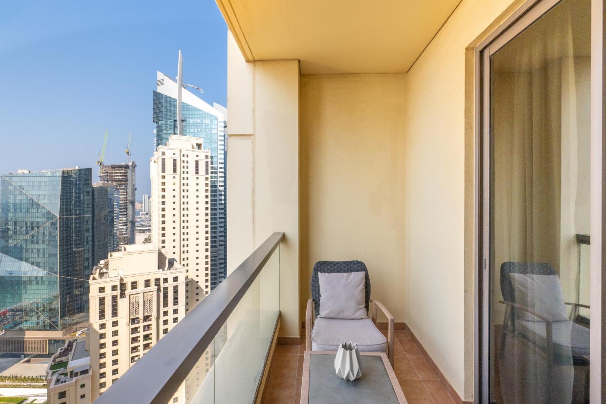 Luxury Jbr - Full Sea View - Free 5* Beach Resorts Access 두바이 외부 사진