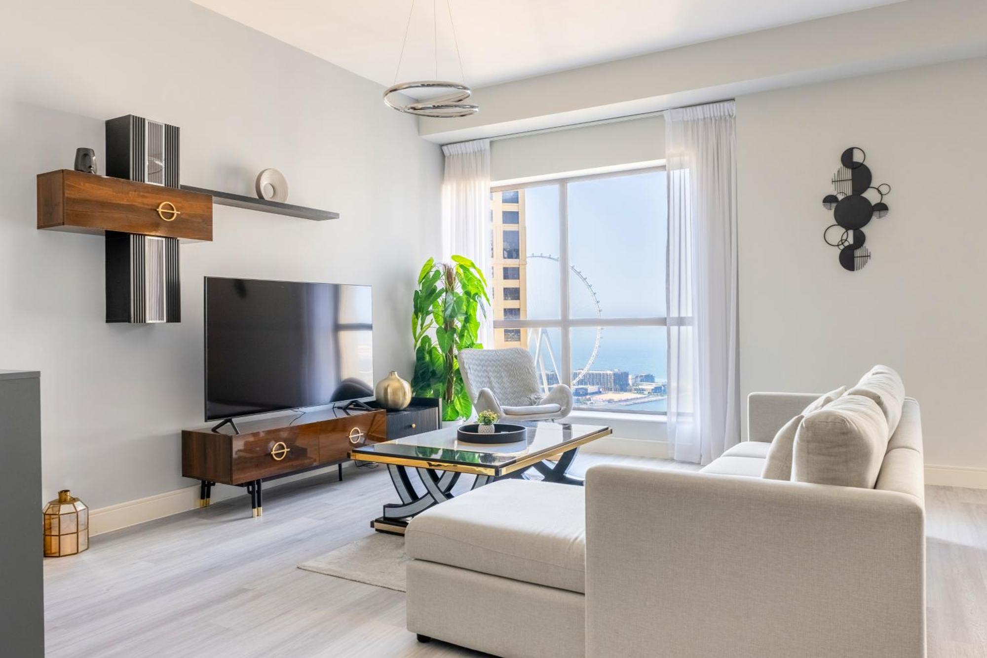 Luxury Jbr - Full Sea View - Free 5* Beach Resorts Access 두바이 외부 사진
