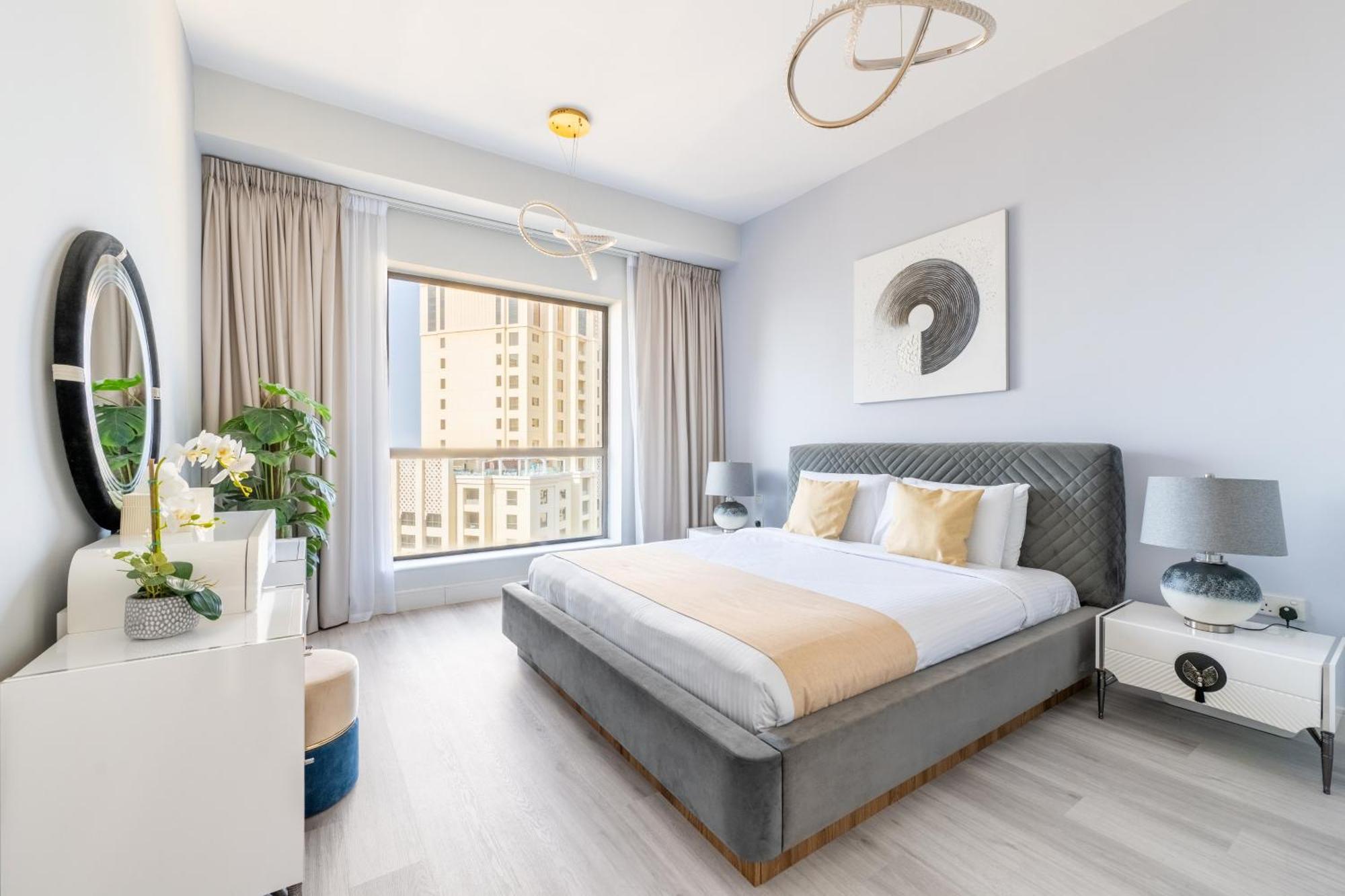 Luxury Jbr - Full Sea View - Free 5* Beach Resorts Access 두바이 외부 사진