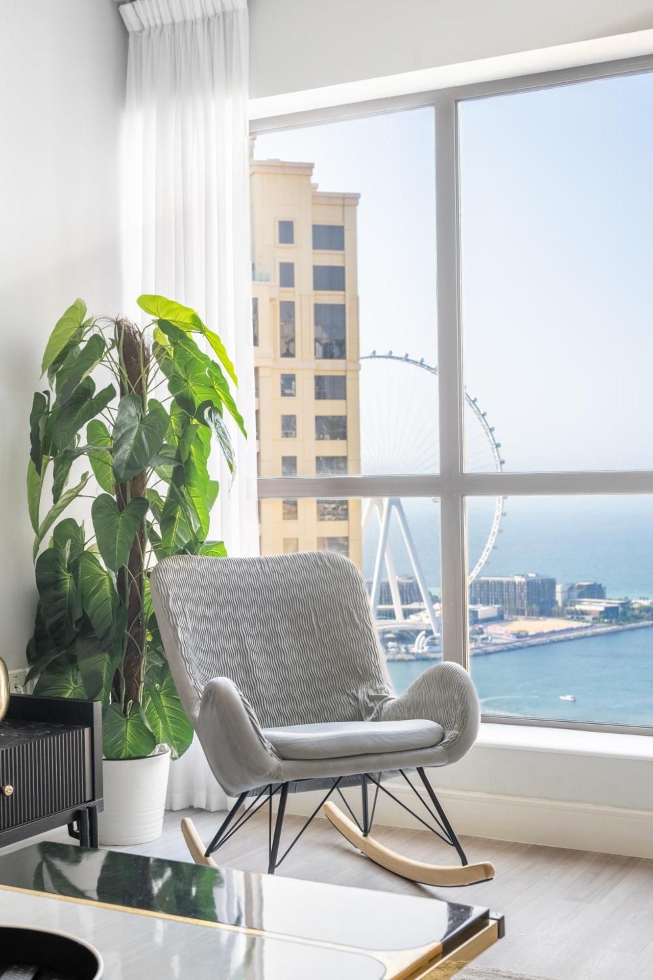 Luxury Jbr - Full Sea View - Free 5* Beach Resorts Access 두바이 외부 사진